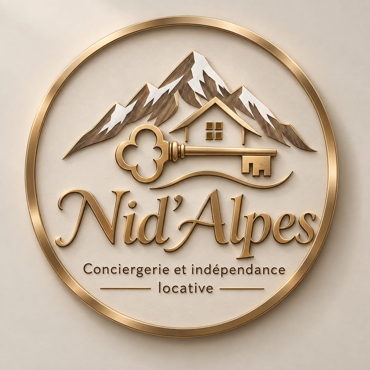 Logo Nid’Alpes - Conciergerie et indépendance locative